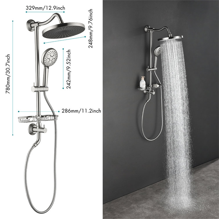 TONWIN Complete Shower System Wayfair Canada